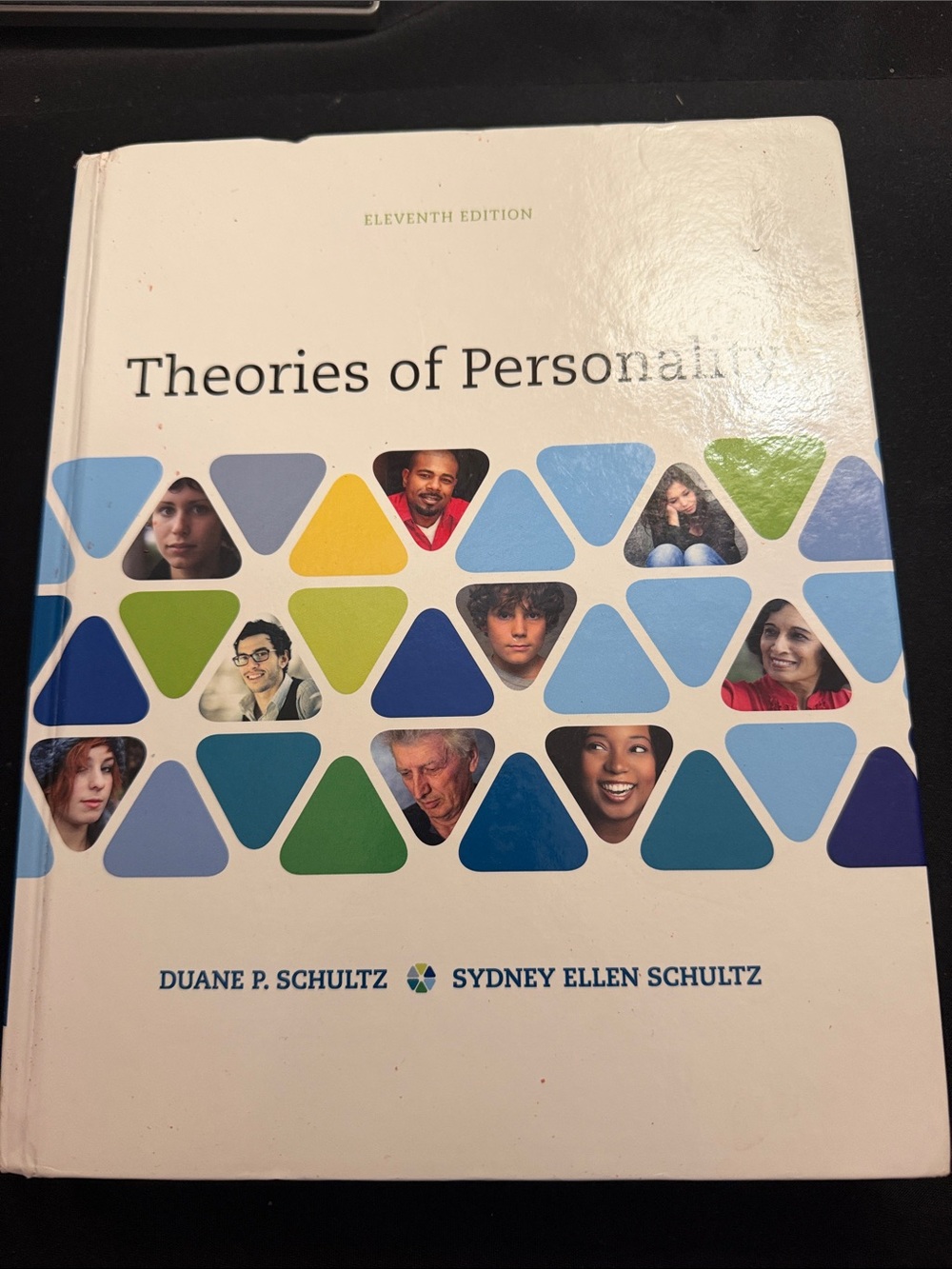Theories of Personality Hardcover Textbook - White /Blue 11th ed. Like New